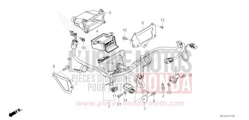 AIRBAG HARNESS GL1800DAR de 2024